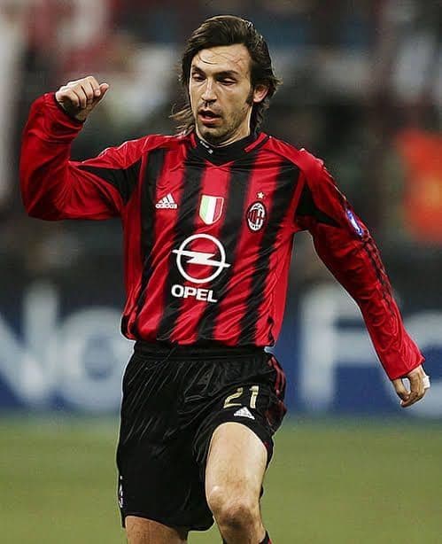 ACミラン ピルロ ユニフォーム LLサイズ ビッグイヤー 0405