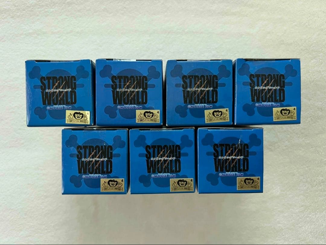 未開封]ワンピース WCF ストロングワールド ver.6 全7品セット - メルカリ