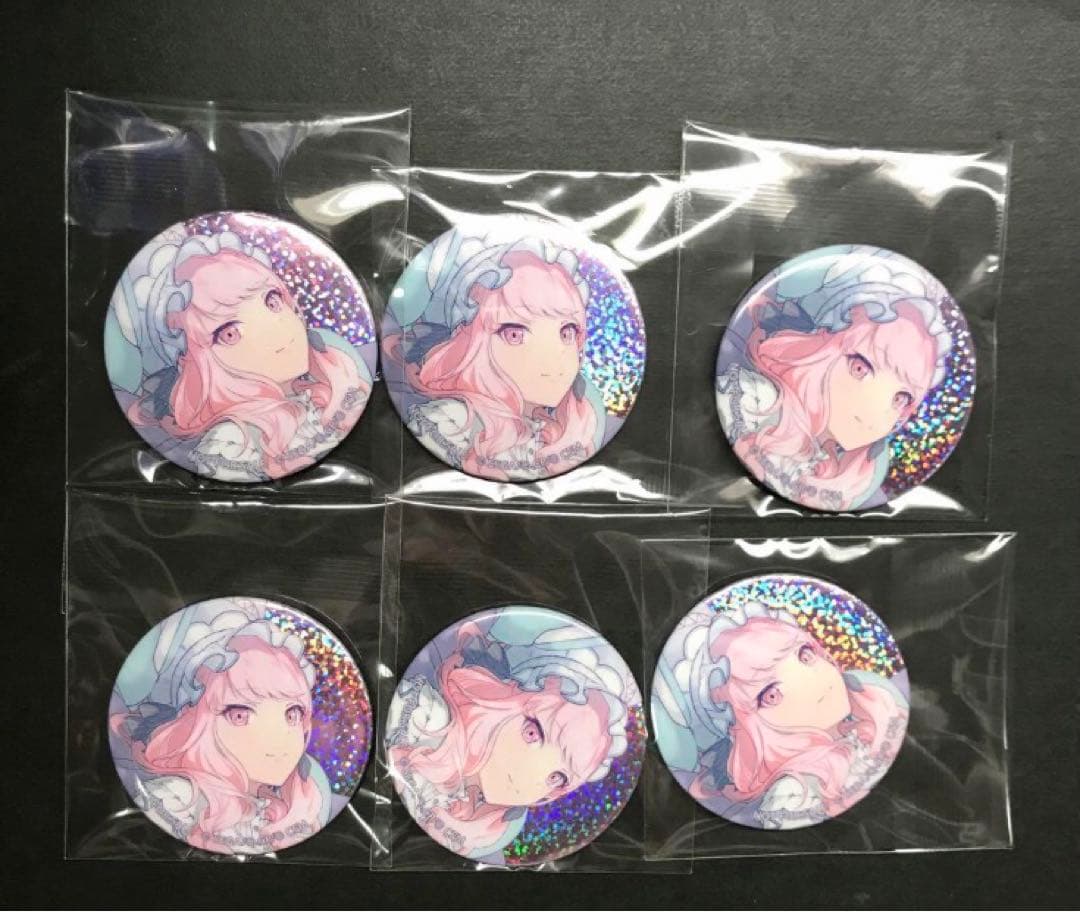 プロセカ暁山瑞希グリ缶ミニペンライト缶バッジカバーエピカ箔押し