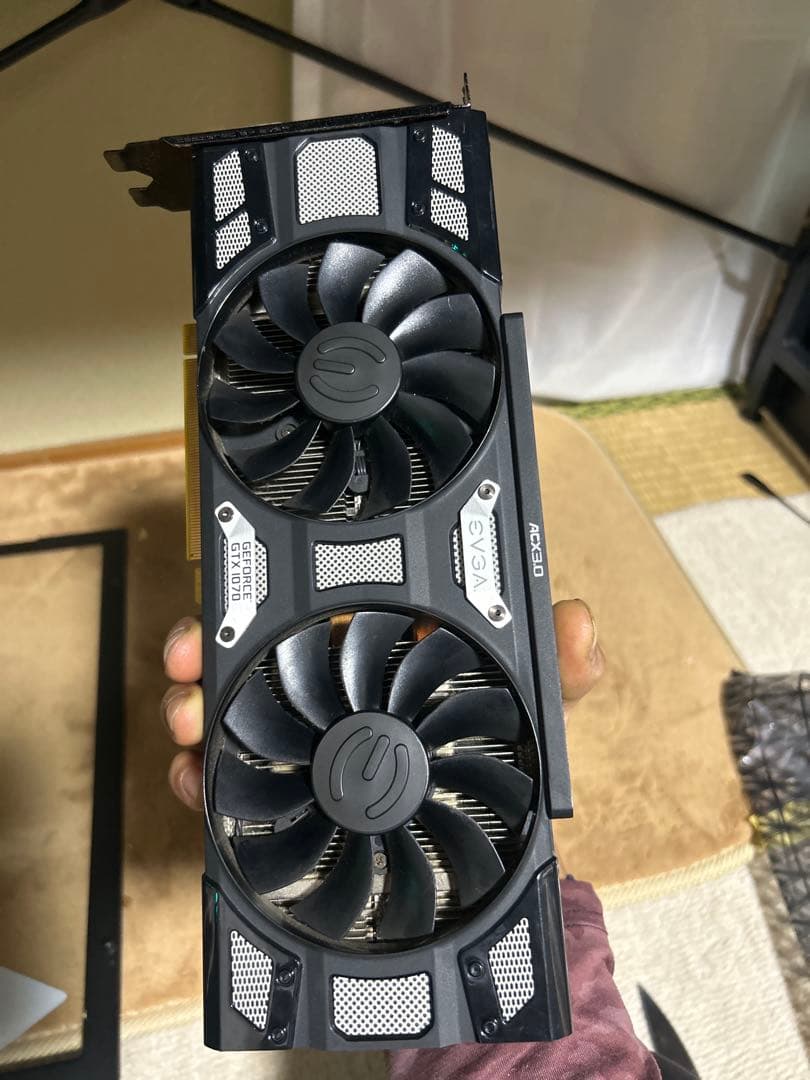 グラフィックボード・グラボ・ビデオカード EVGA GeForce RTX 1070 8GB Amazon.com: EVGA GeForce 08G-P4-5671-KR, GTX 1070 Ti SC GAMING ACX