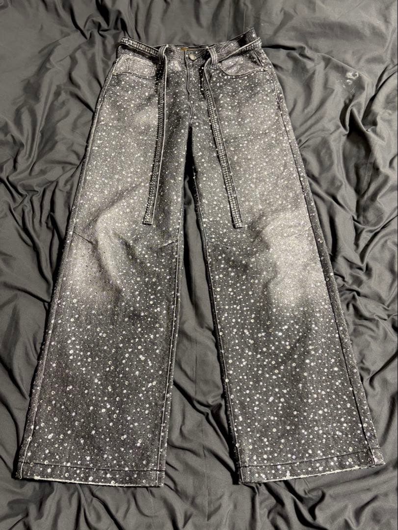 Birth Of  Child diamond denim sサイズ 3D Printing Washed Full Diamond Denim｜Birth Of Royal Child