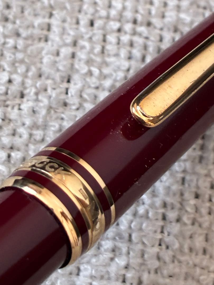 き*る様 ◾️ボルドー極美品◾️モンブラン マイスターシュテュック
