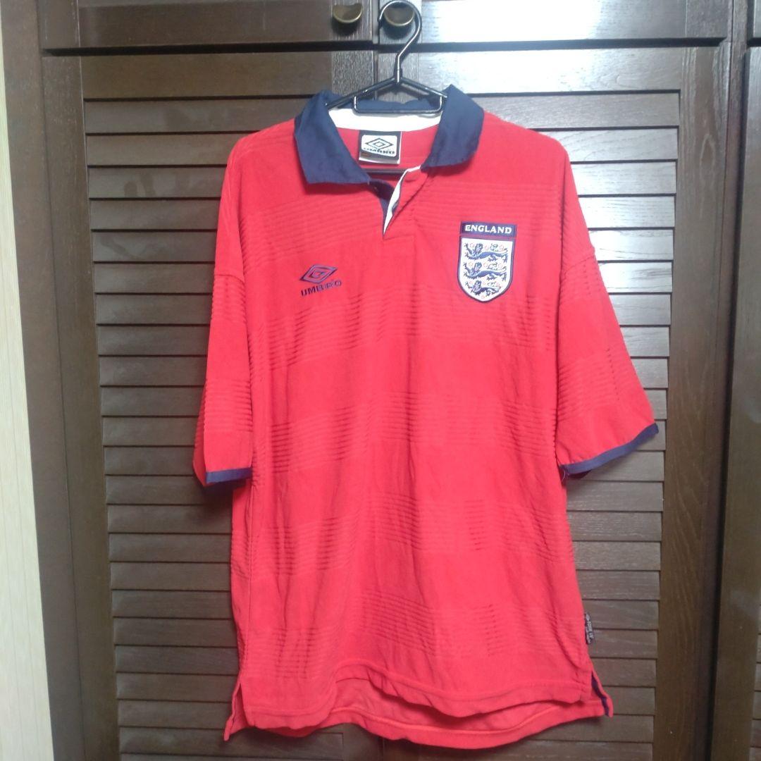 【古着】umbro イングランド代表 00-02 アウェイ ユニフォーム 古着】umbro イングランド代表 00-02 アウェイ ユニフォーム 古着