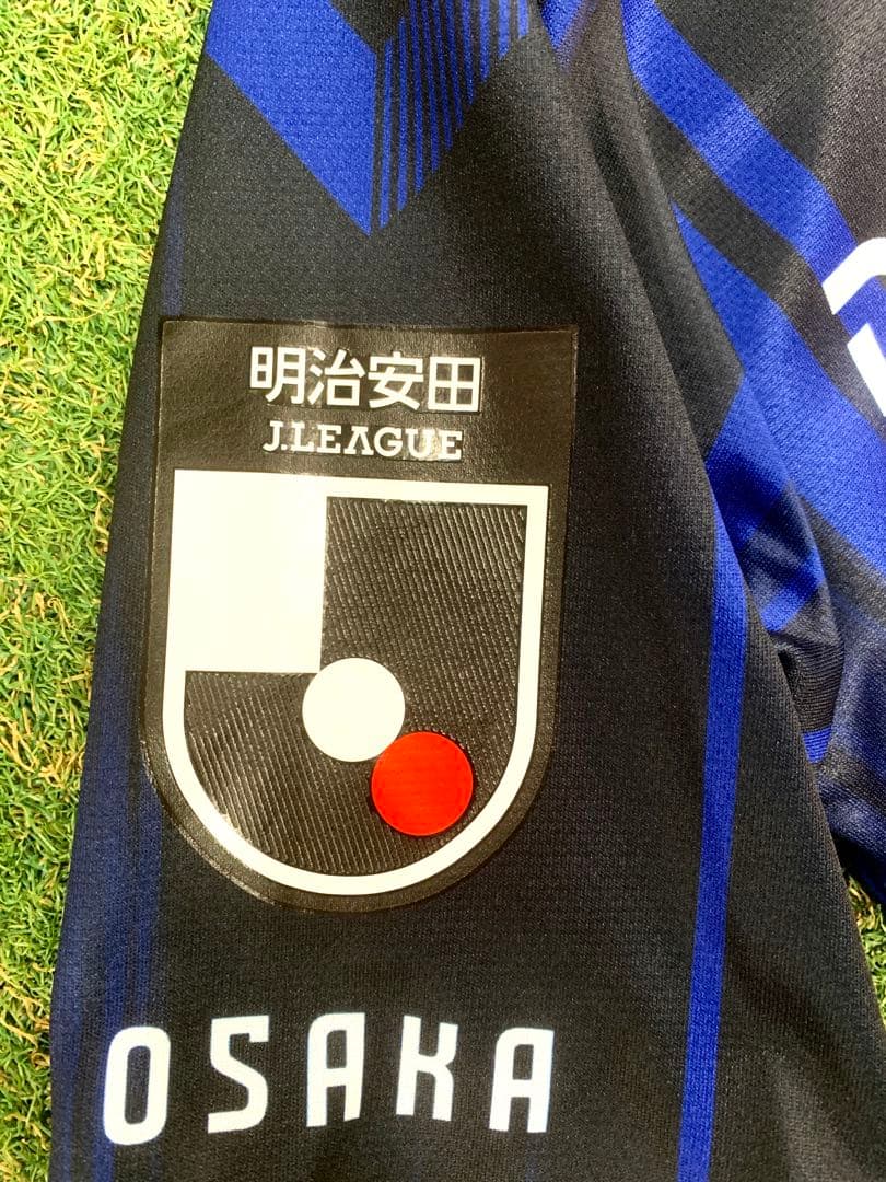 hummel ガンバ大阪2025 半袖 レプリカユニフォーム 青×黒 O-OX - メルカリ