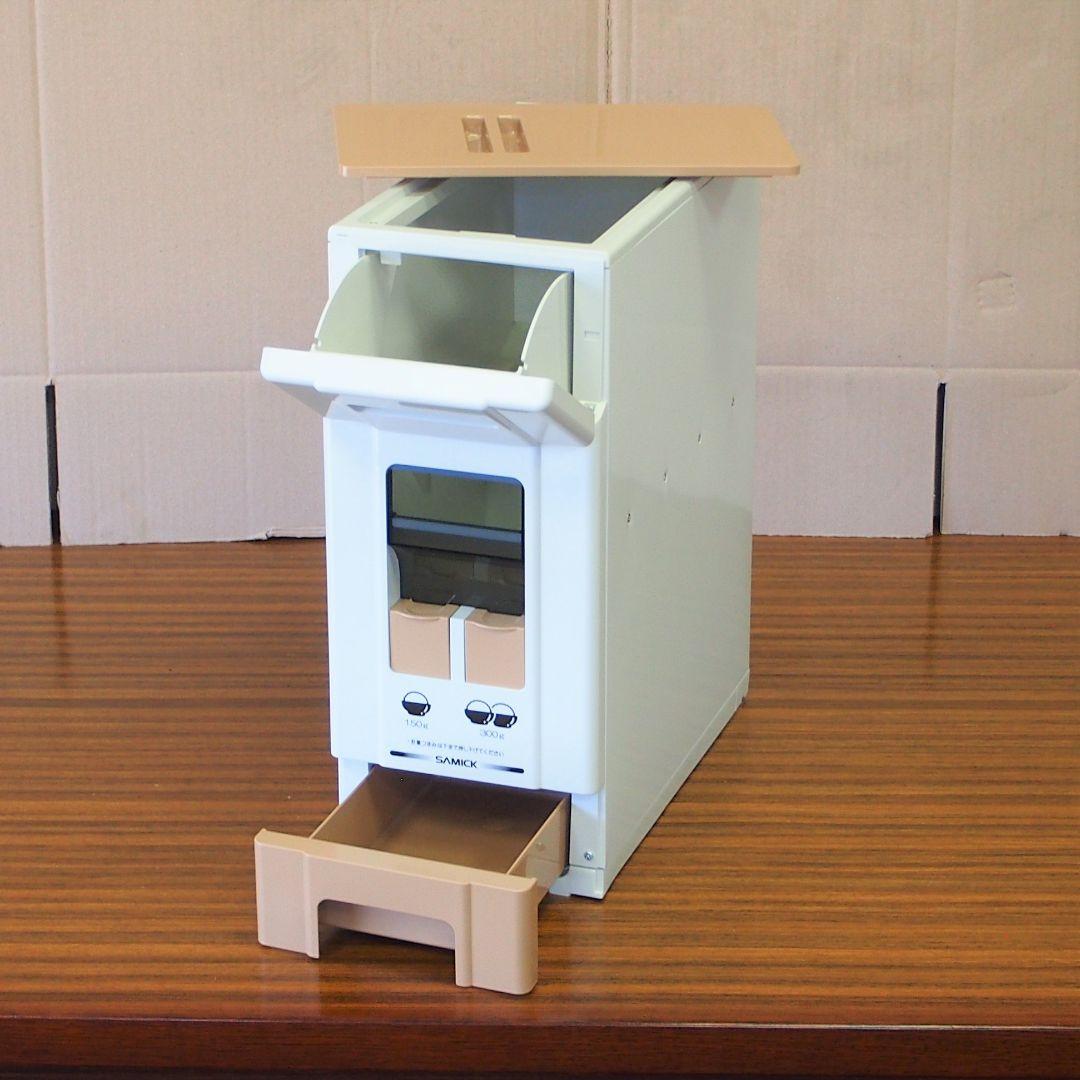☆ツートンカラー 無洗米兼用ライスボックス(米びつ)12kg 未使用品