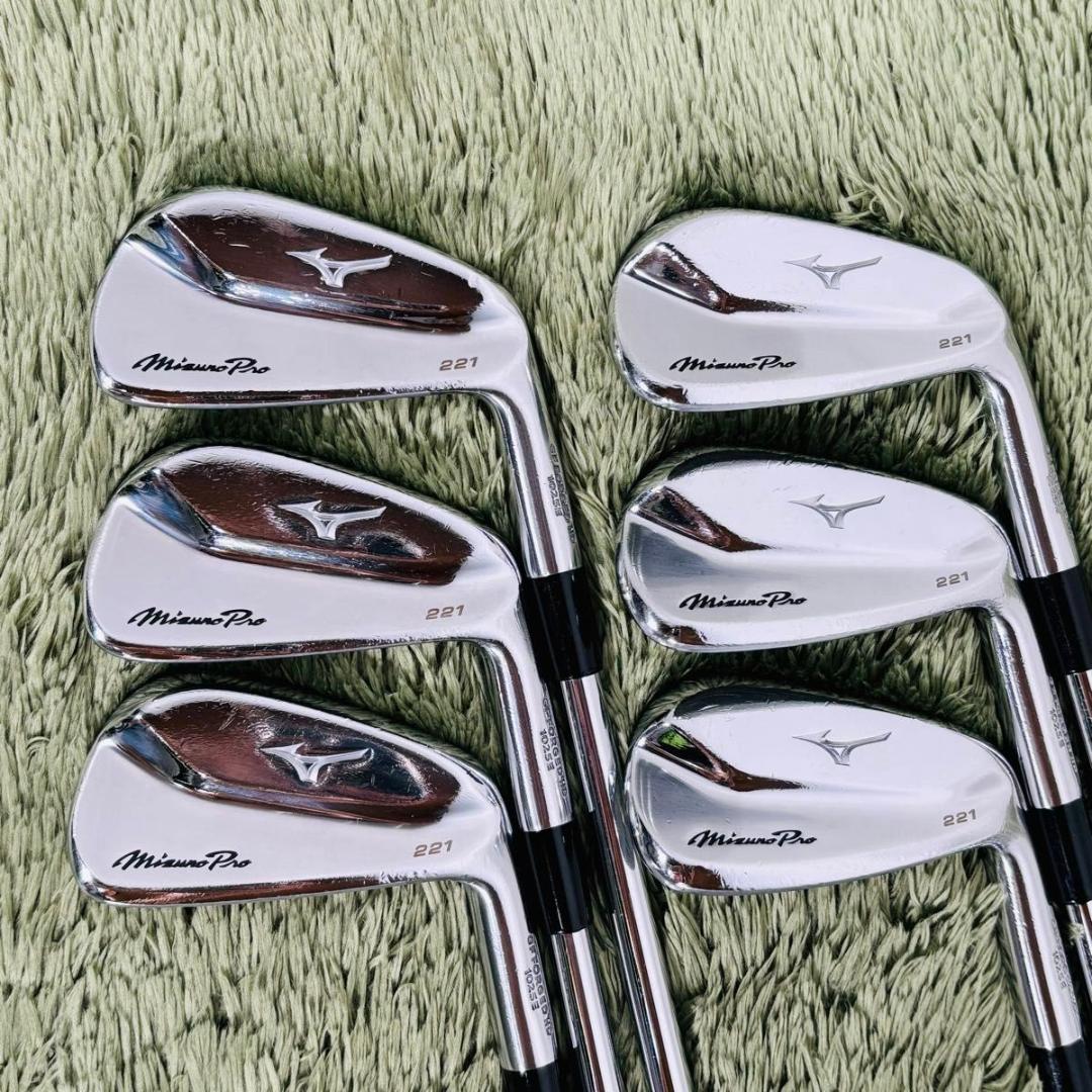 ミズノプロ 221 アイアン6本セット メンズゴルフ 初心者 入門 大人気