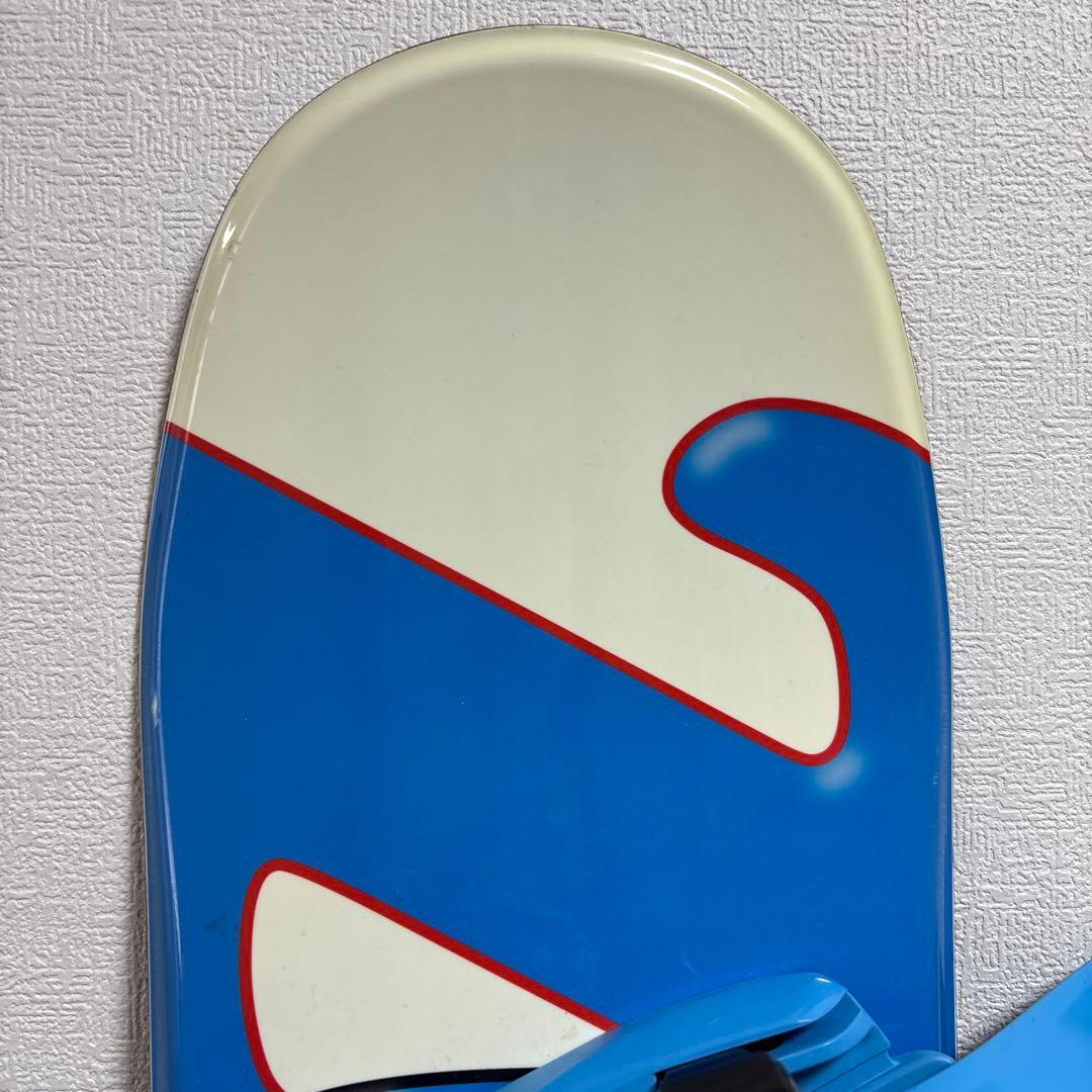 美品 キッズ 子供 スノーボードセット 18cm 90cm ワイヤー