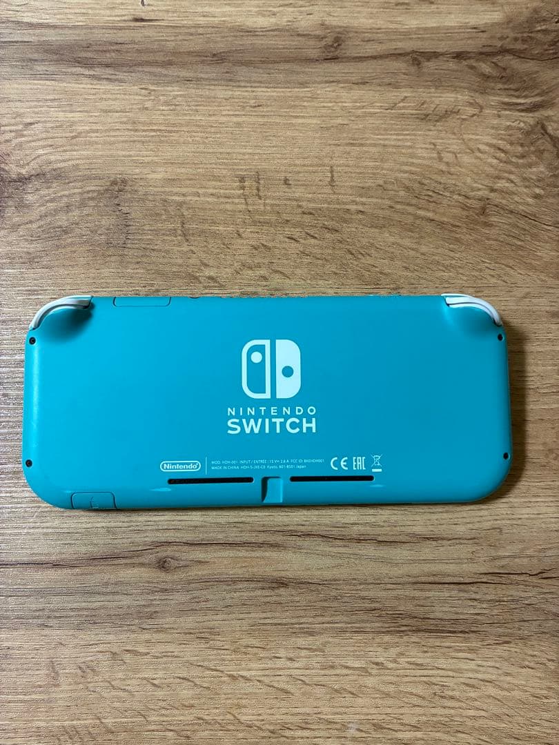 ジャンク・画面乱れ】NintendoSwitchLite ターコイズ（箱あり） - メルカリ
