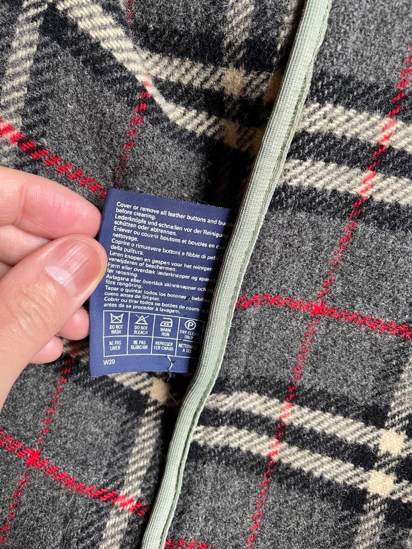 Burberry グレー ダッフルコートの通販はau PAY マーケット - 輸入雑貨