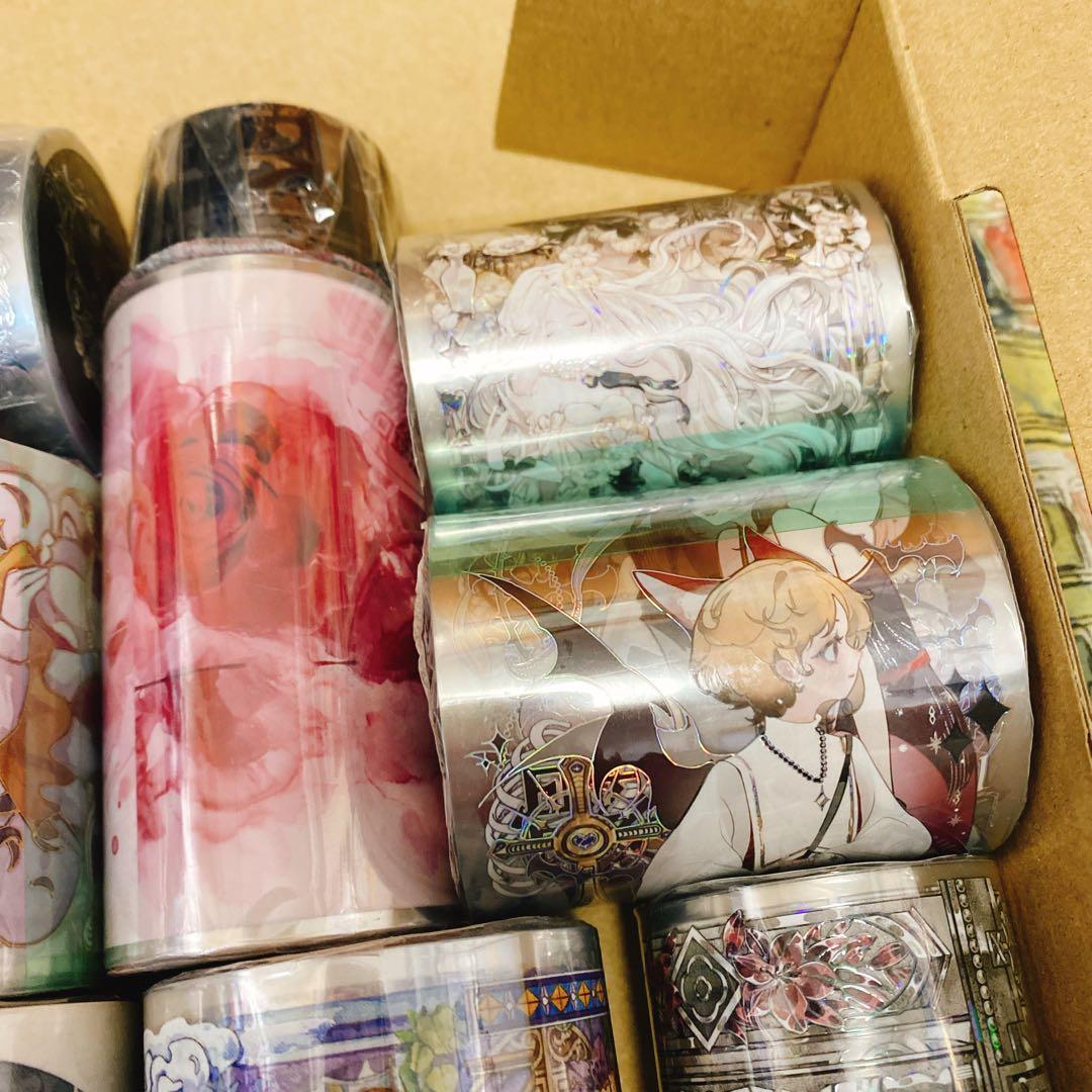 海外マスキングテープ巻売りまとめ売り ゴシックセット② 人物