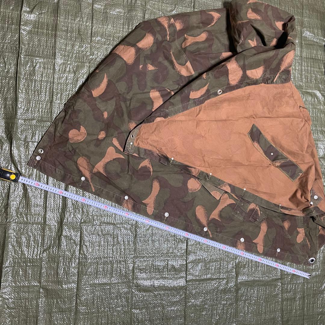 ハンガリー軍幕 ポンチョ 1枚 ハリケーン迷彩 安く 買う