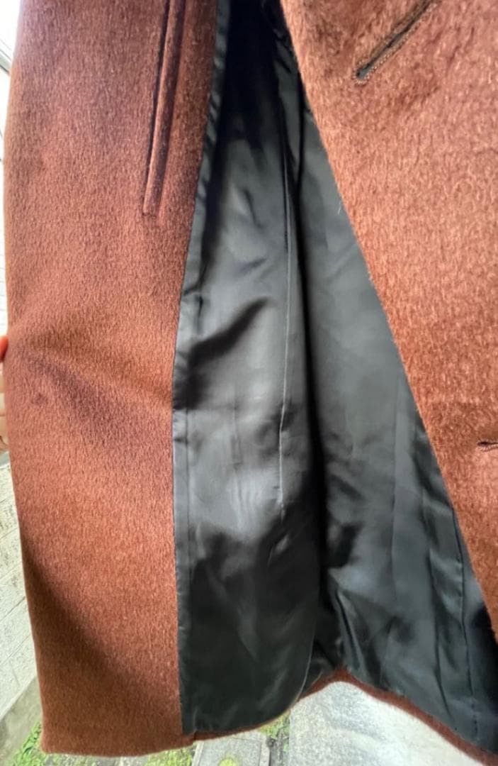 希少 アルパカ70% theory セオリー チェスターコート theory