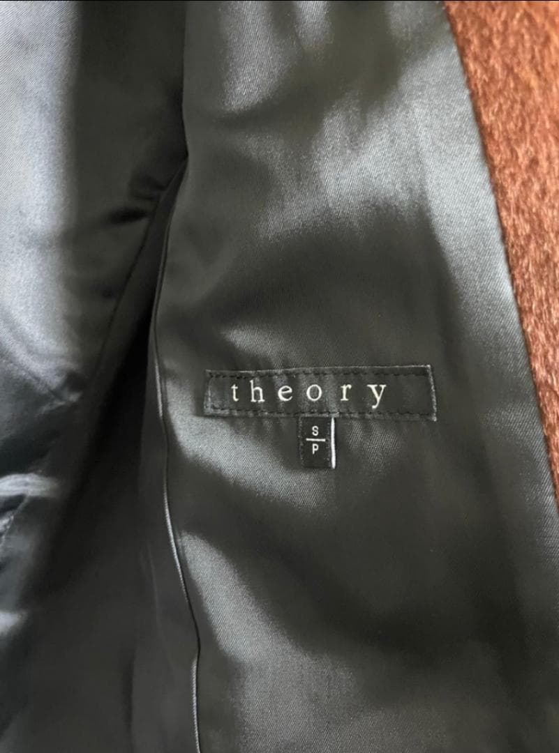 希少 アルパカ70% theory セオリー チェスターコート theory