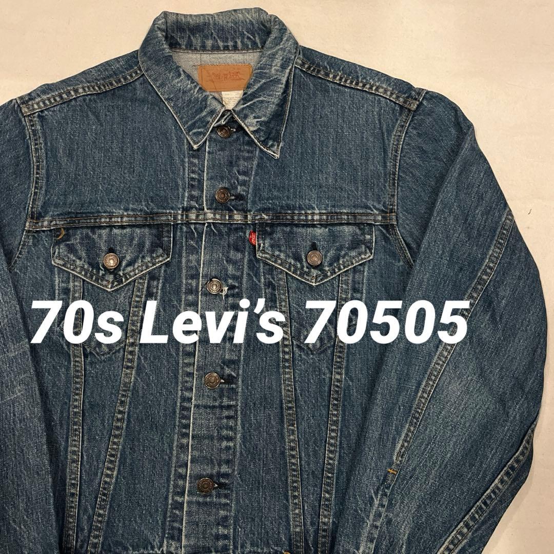 【USA製】70s Levi's 70505 42 美品 グッドカラー USA製】70s Levi's 70505 42 美品 グッドカラー USA製】70s Levi's