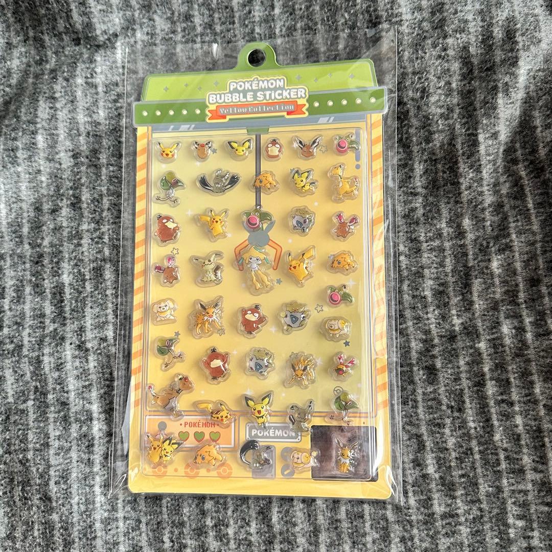 ポケモン 韓国公式 バブルステッカー 全8種 コンプリートセット - メルカリ