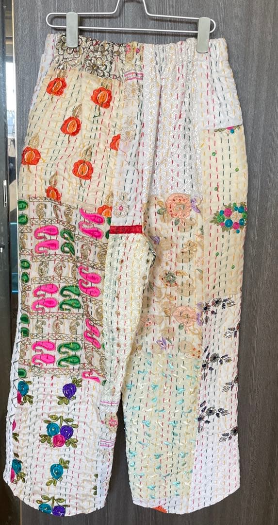 yuruly パッチワークパンツ（カンバディアキルト）タグ付き - メルカリ