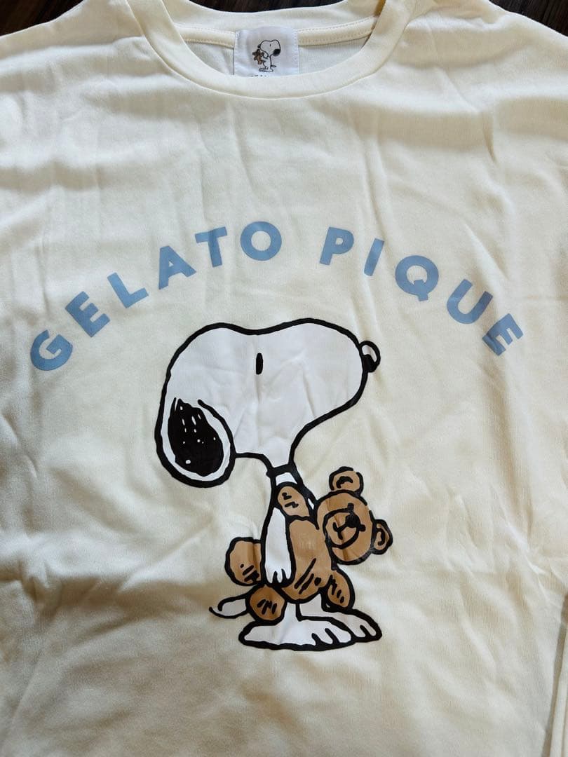 新品未使用】ジェラートピケ PEANUTS スヌーピー 上下セット - メルカリ