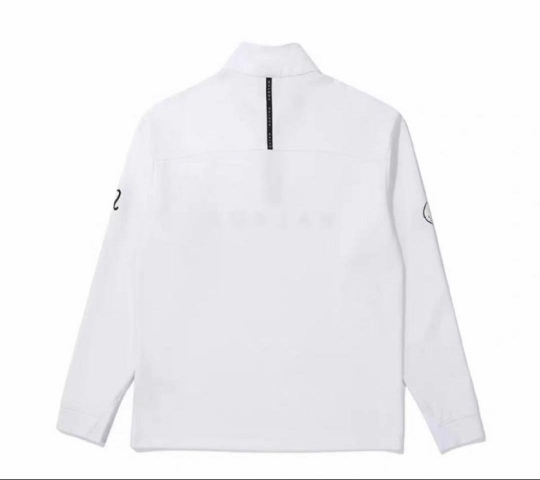白 XL 新品 マルボンゴルフ MALBON GOLF ハーフジップ - メルカリ