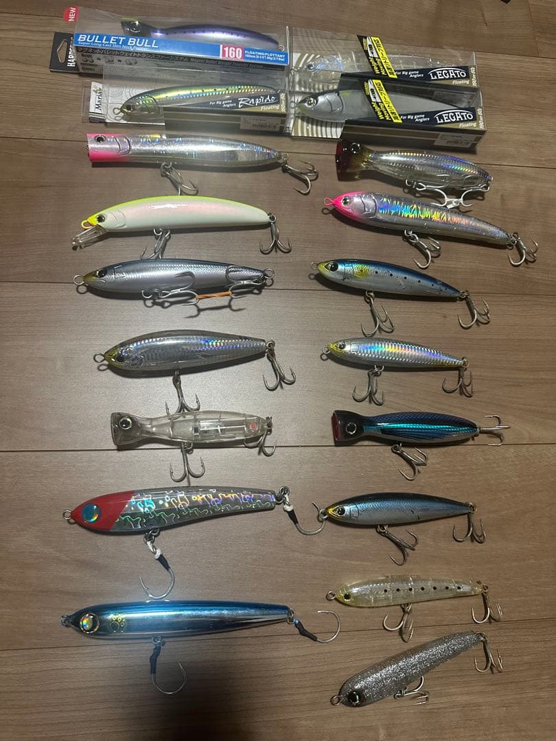 タイニークラッシュ 西濃ハリヨ 西濃淡水ボラ 西濃オイカワ 3色セットb