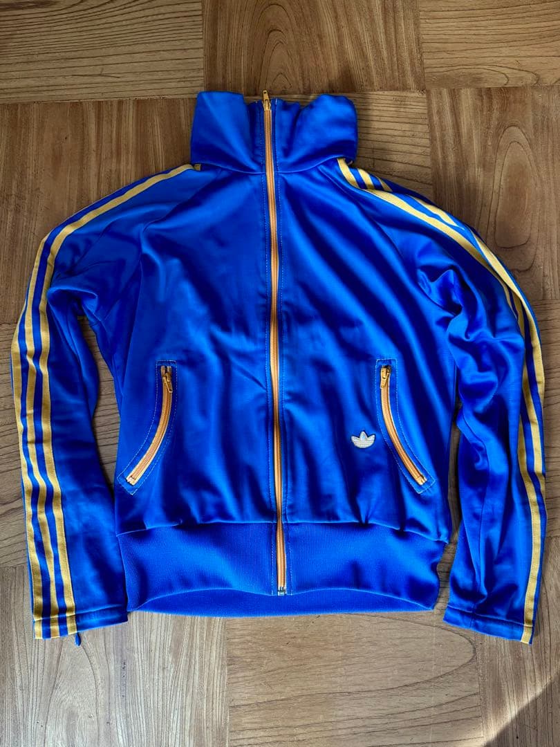 adidas トラックジャケット 04年製 70s復刻 曲がりポケット メンズ