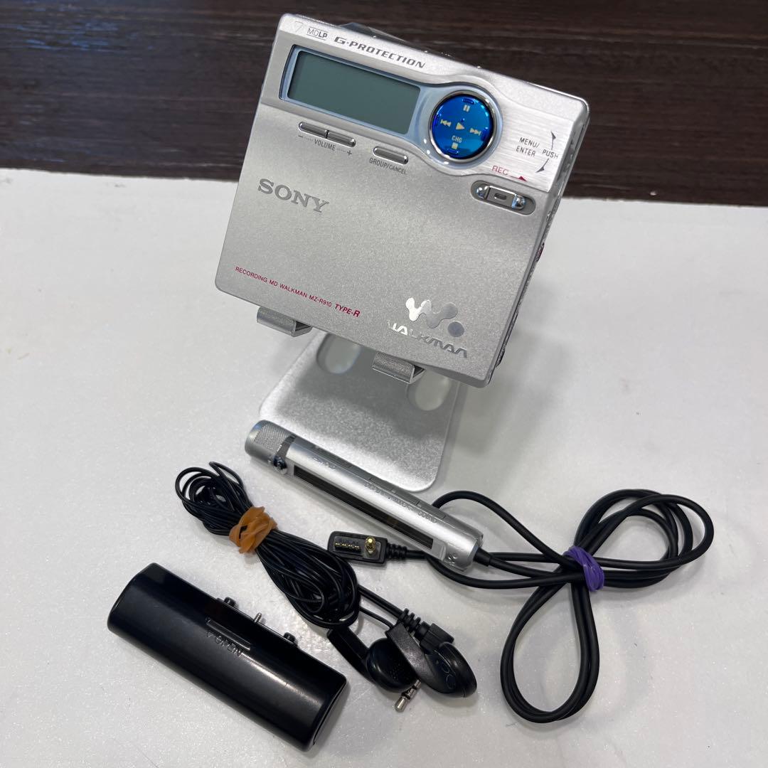 美品 SONY MD WALKMAN MZ-R910