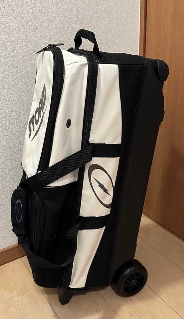 2026年モデル】STORM ボウリング 3ボールバッグ クリームブラック