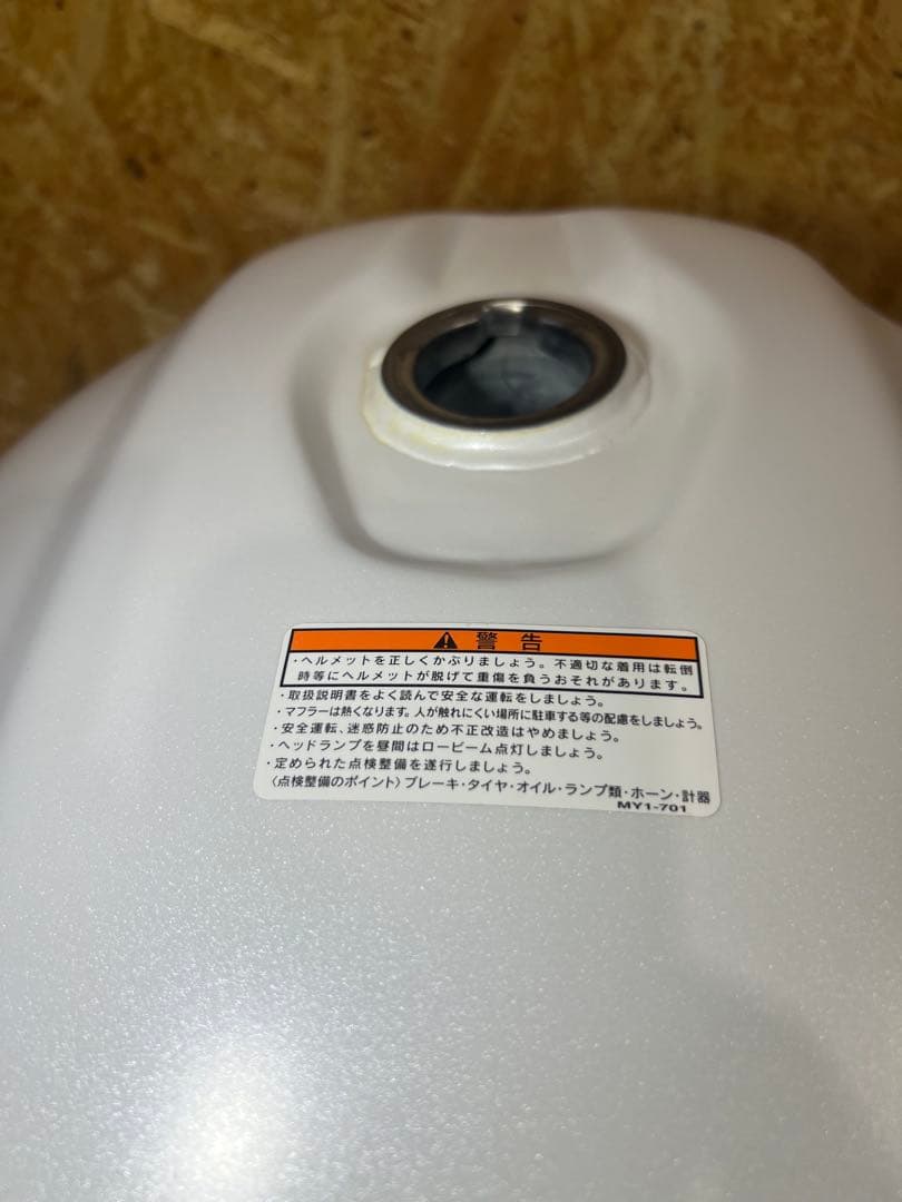 HONDA GB350 タンク 凹み有り マットパールグレアホワイト - メルカリ
