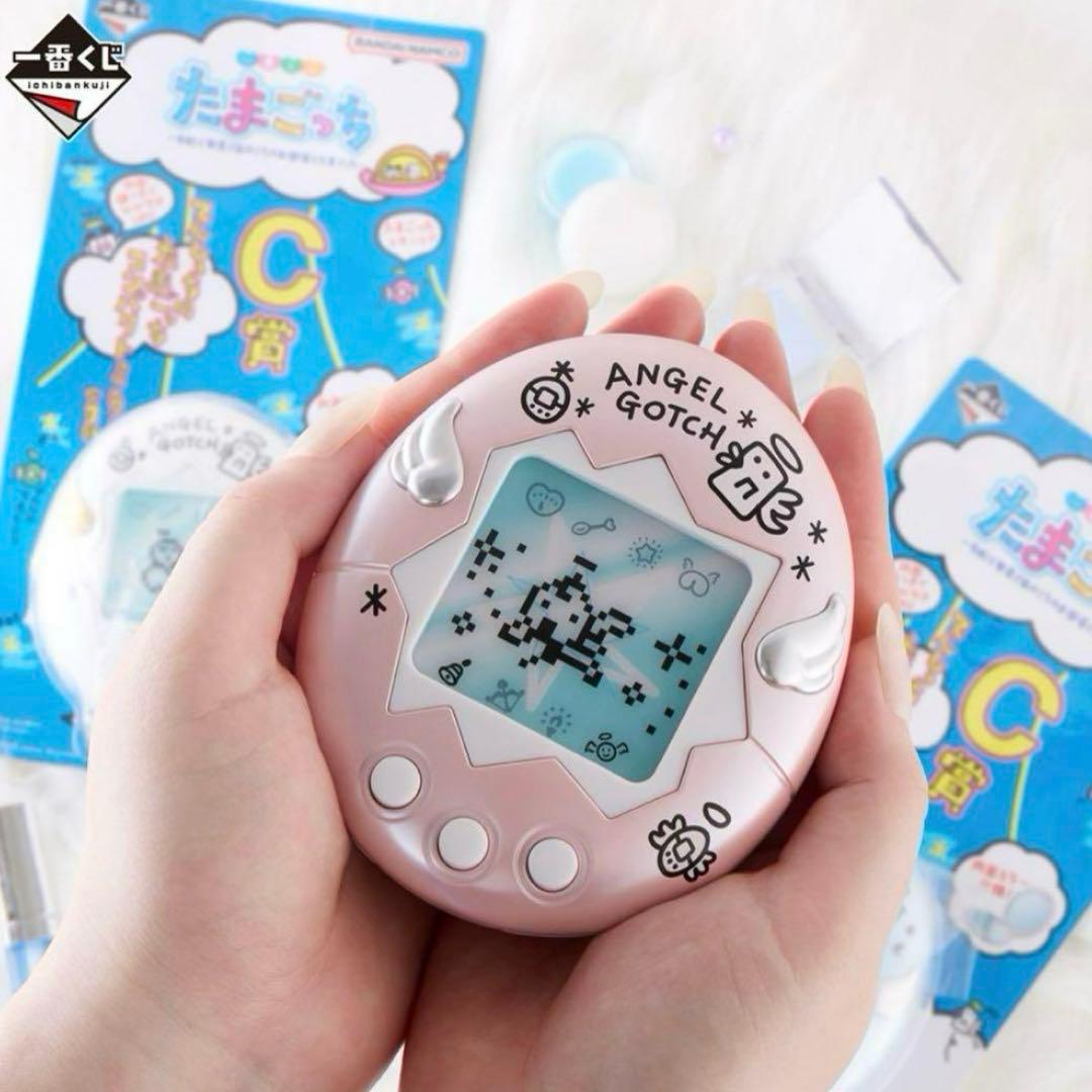 たまごっち1番くじ C賞ミラー ピンク - メルカリ