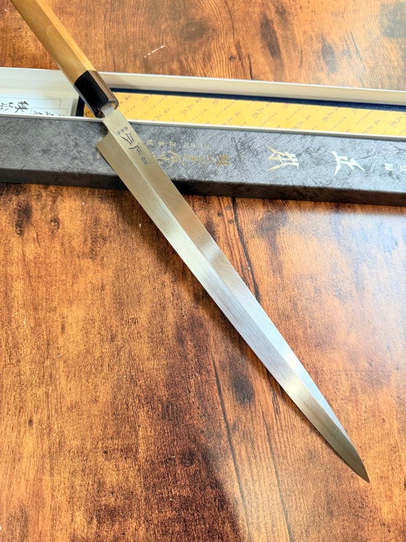 正本総本店 フグ引き 包丁 尺 コバルト鋼 - メルカリ