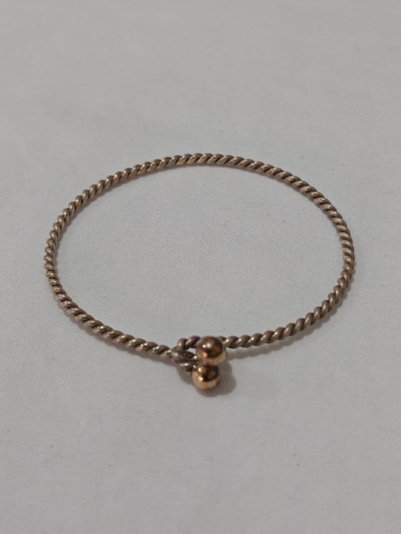 2047Tiffany＆Co. ダブルアイツイストブレス925/750