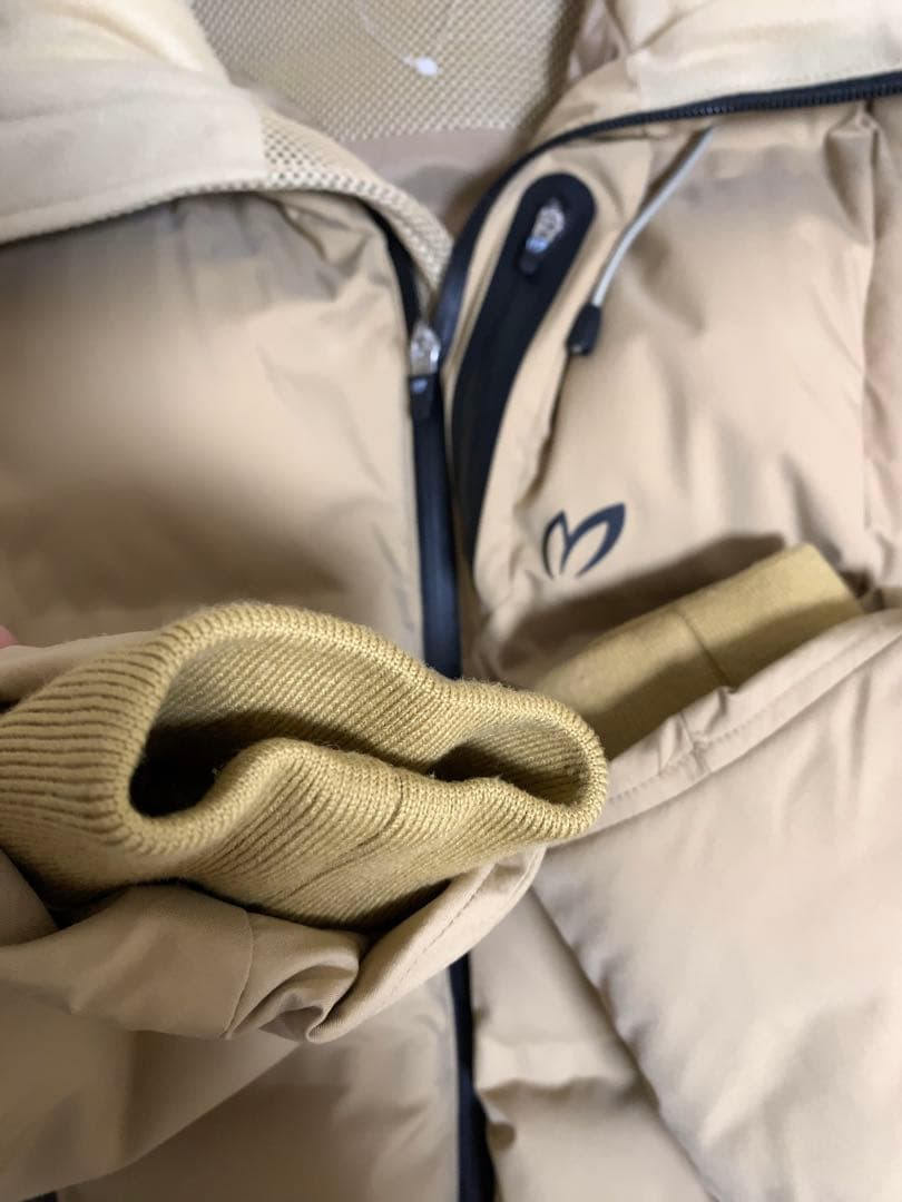 難ありMASTER BUNNY EDITION フード付ダウンジャケットサイズ4