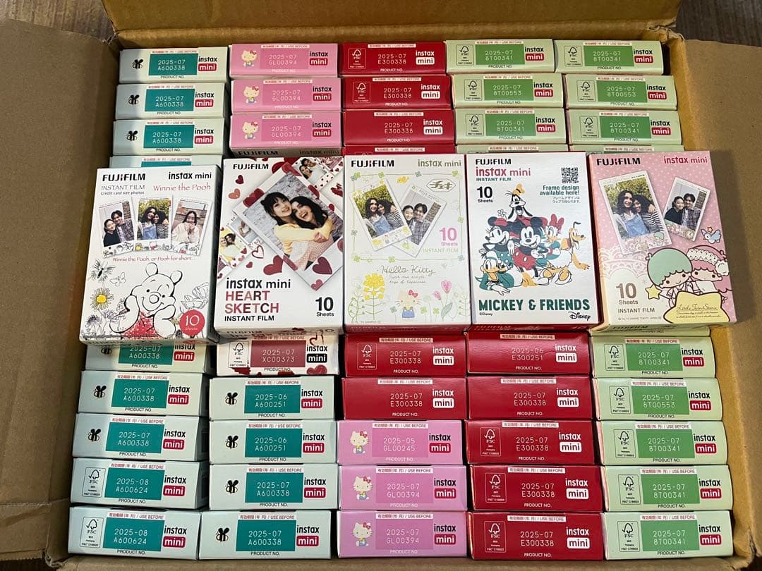 新品未開封　チェキフィルム　650枚 Amazon | 富士フイルム(FUJIFILM) カラー チェキフィルム instax mini