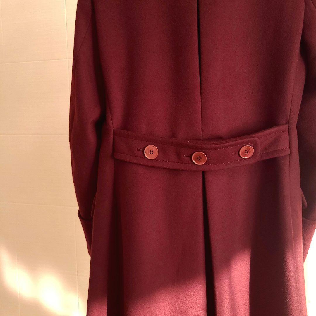 美品17年【BOTTEGA VENETA】ダブルブレスト ロングコート マキシ丈