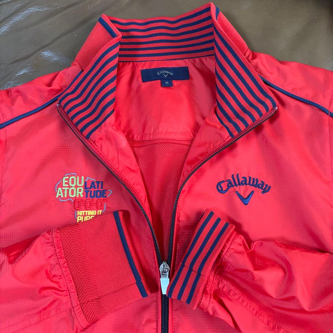 Callaway ゴルフ ジャケット レッド メンズ キャロウェイ 2way - メルカリ