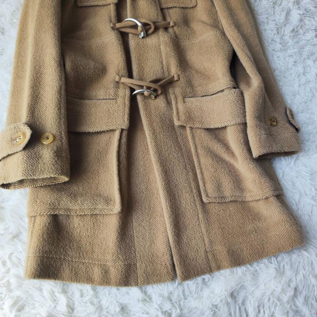 アンダーカバーイズム ダッフルコート ヘリンボーン ベージュ M