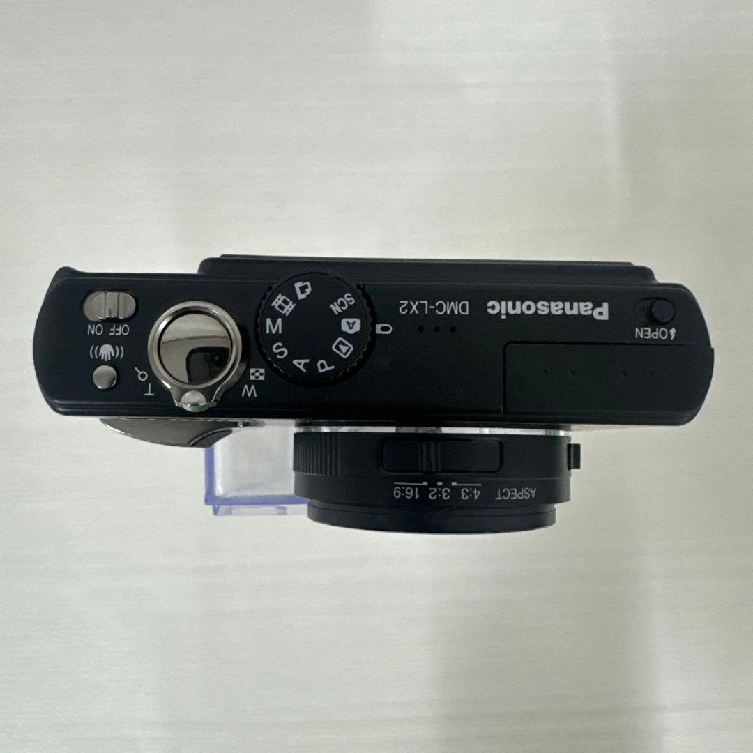 奇跡のショット数729回】LUMIX DMC-LX2 ブラック 完動美品