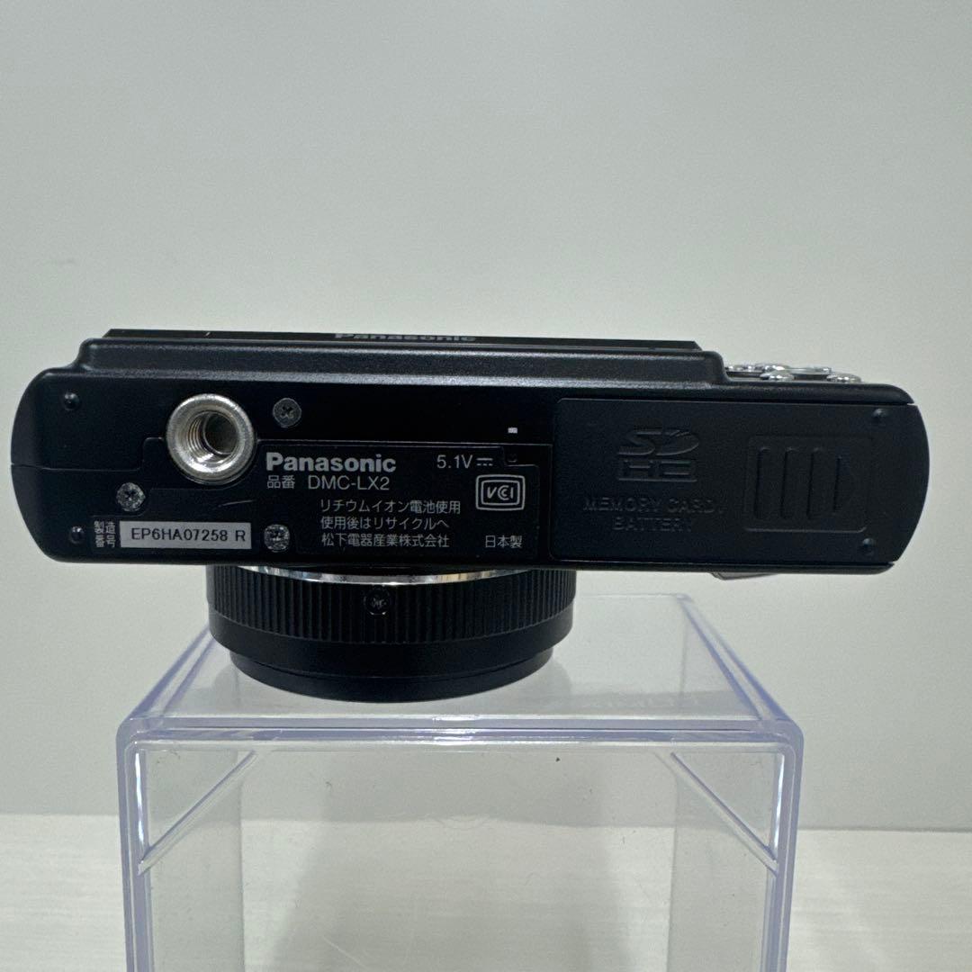 奇跡のショット数729回】LUMIX DMC-LX2 ブラック 完動美品