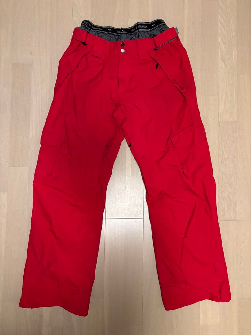 Helly Hansen スノーボードウェア 黒/赤