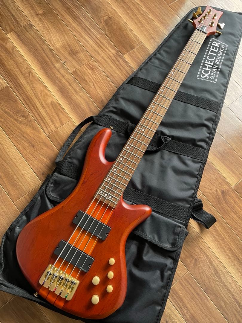 Y*t様 SCHECTER Stiletto STUDIO-5 AD-SL-ST SCHECTER STILETTO STUDIO 5 AD-SL-ST5 STBLS 5弦 エレキベース