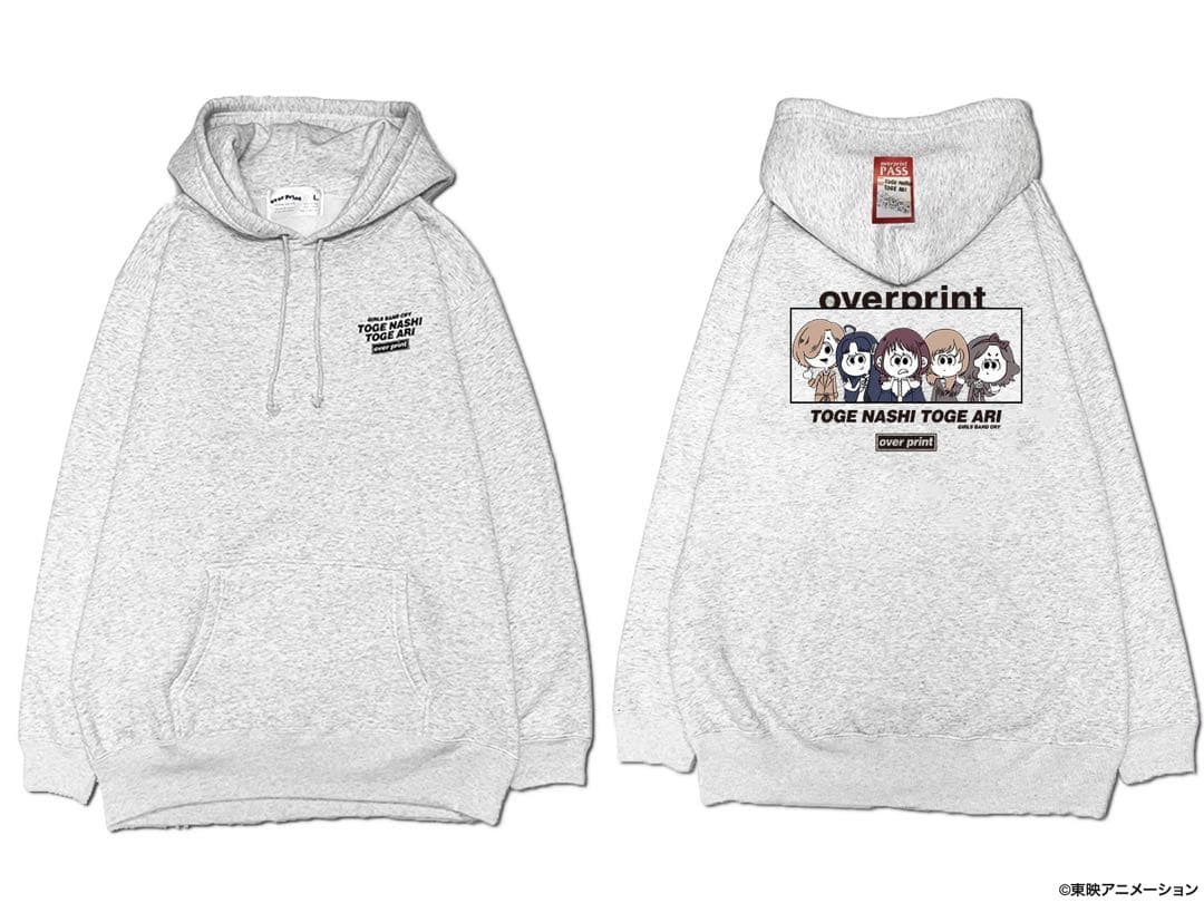 ゆ*要様 トゲナシトゲアリover printGEKIROCK CLOTHING 預訂：[日版周邊]「トゲナシトゲアリ×over print×GEKIROCK CLOTHING