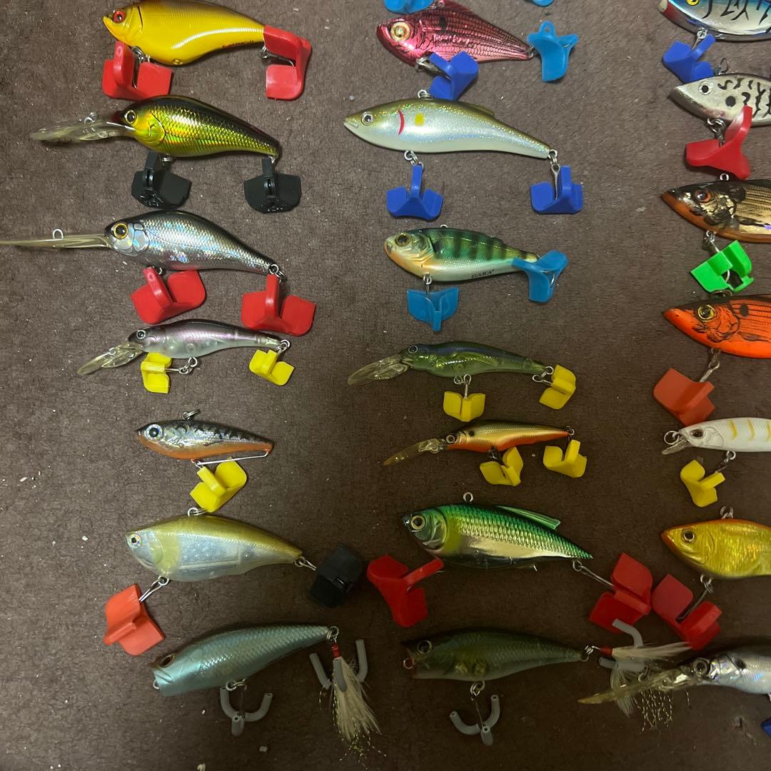 バス釣り引退まとめてハードルアープラノボックスケース約150個セット