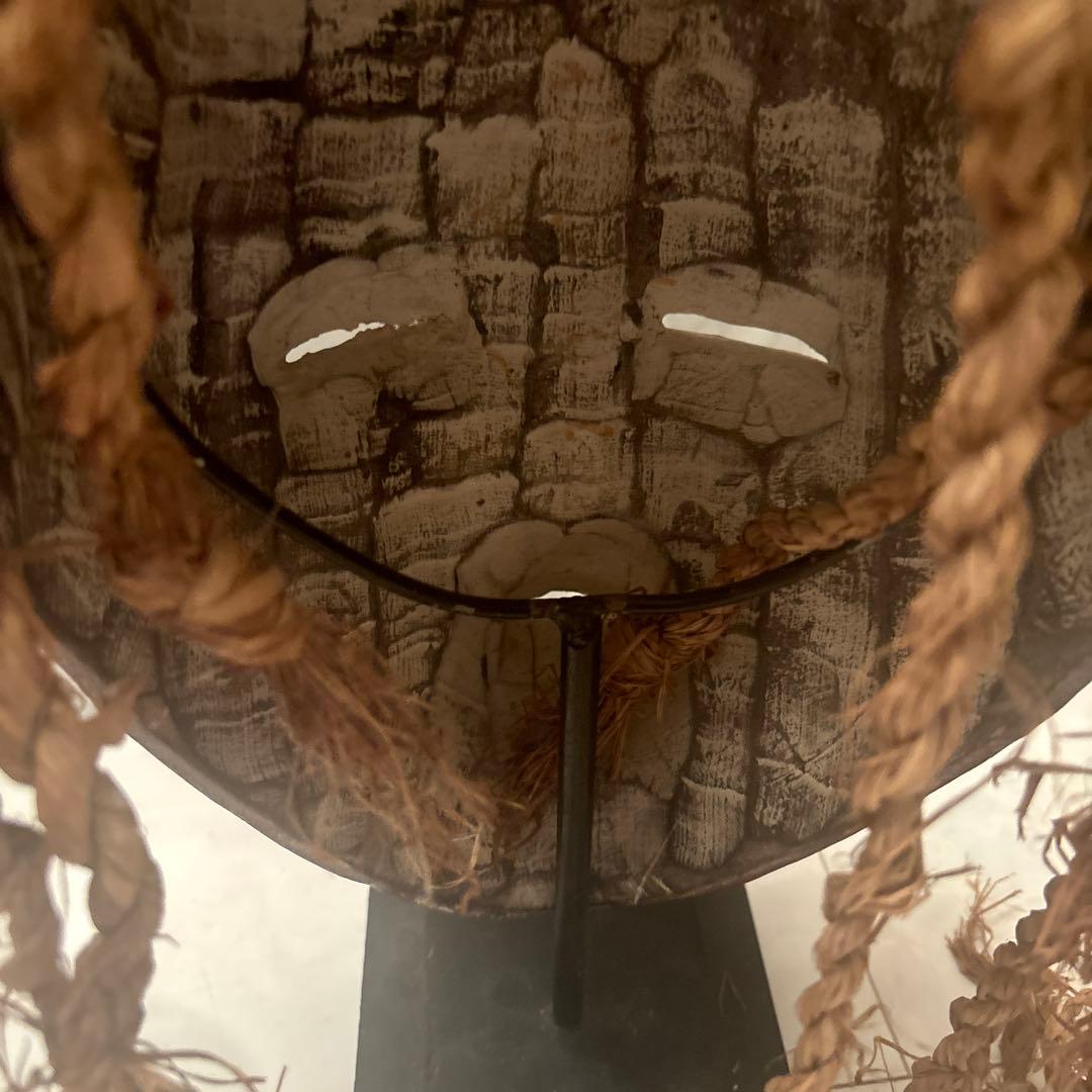 西アフリカアンティーク コンゴのチョクエ族とてつもない存在感の仮面