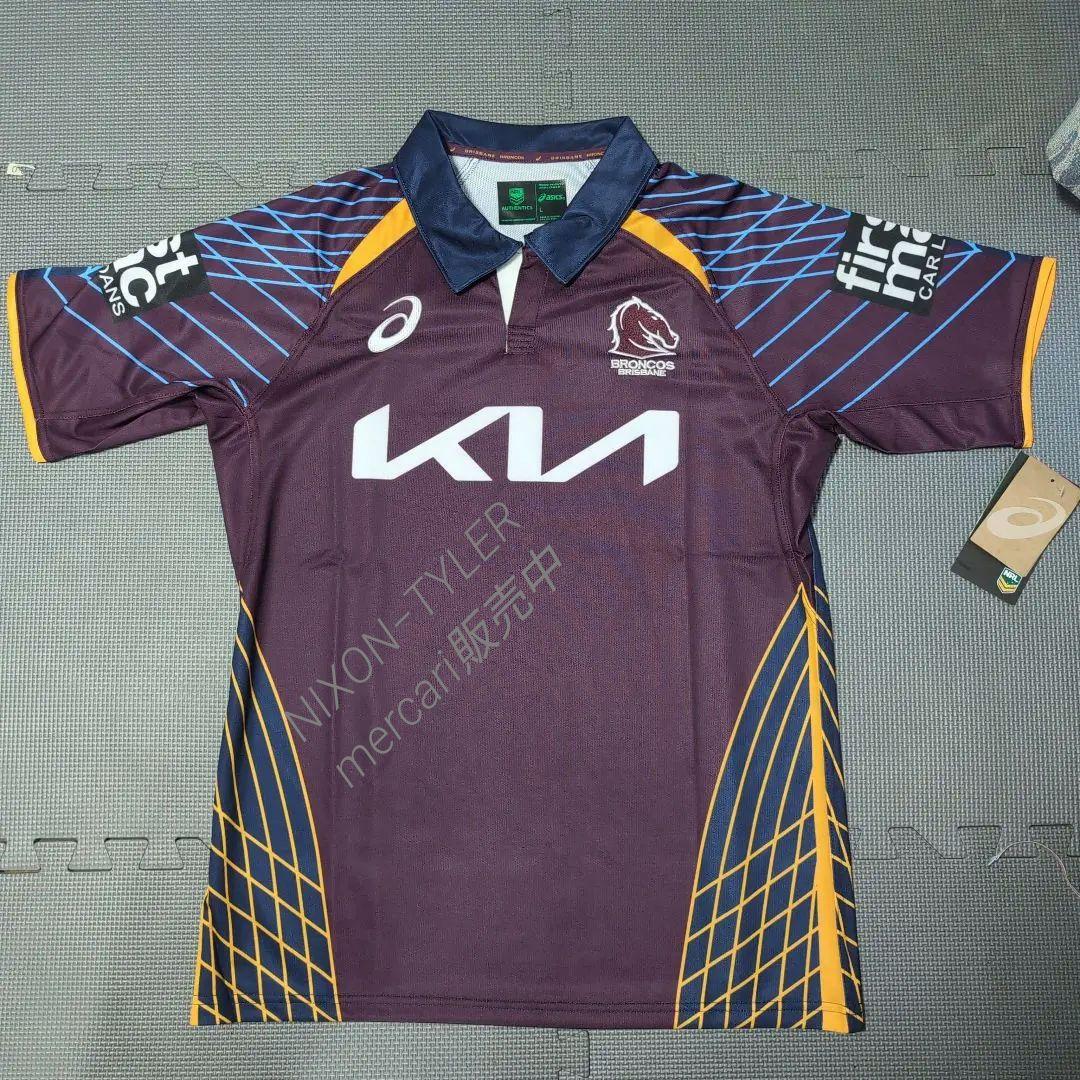 海外Lサイズ】NRL ブリスベン・ブロンコス 2025キャプテンズラン