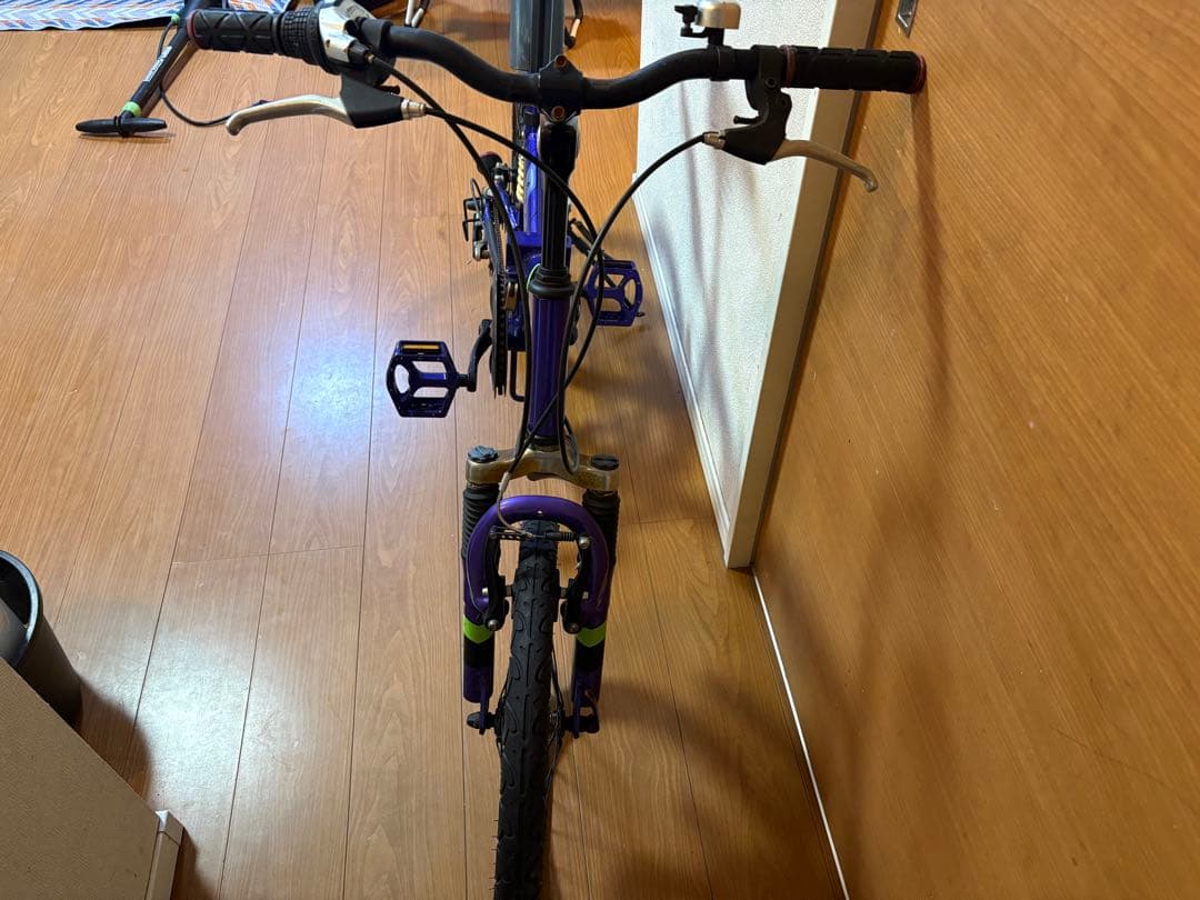 エヴァンゲリオン初号機イメージ 折りたたみ自転車｜EVA-01 TEST風｜