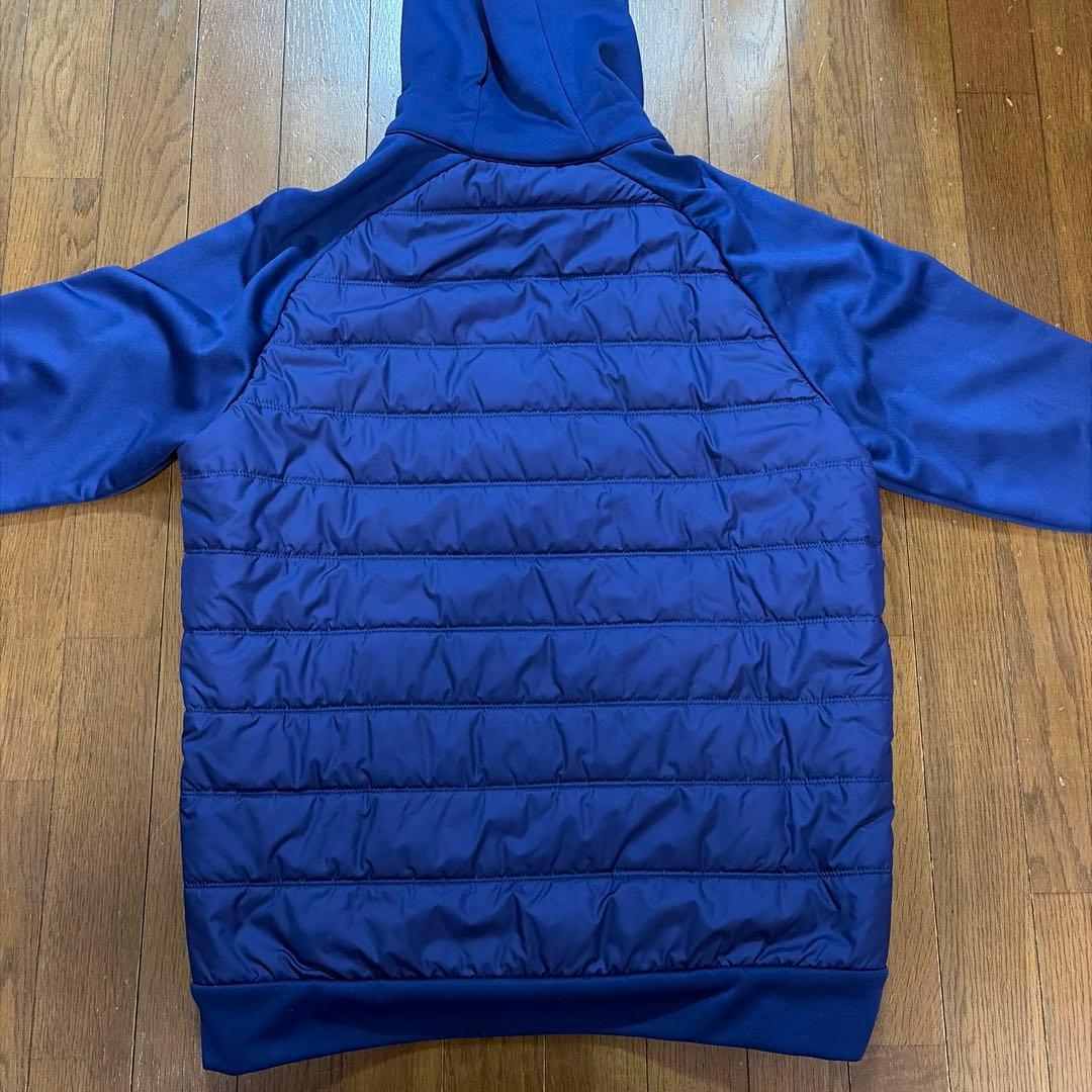 中古美品】NIKE ナイキ フルジップ中綿ブルゾンフード付 XXL/NV - メルカリ