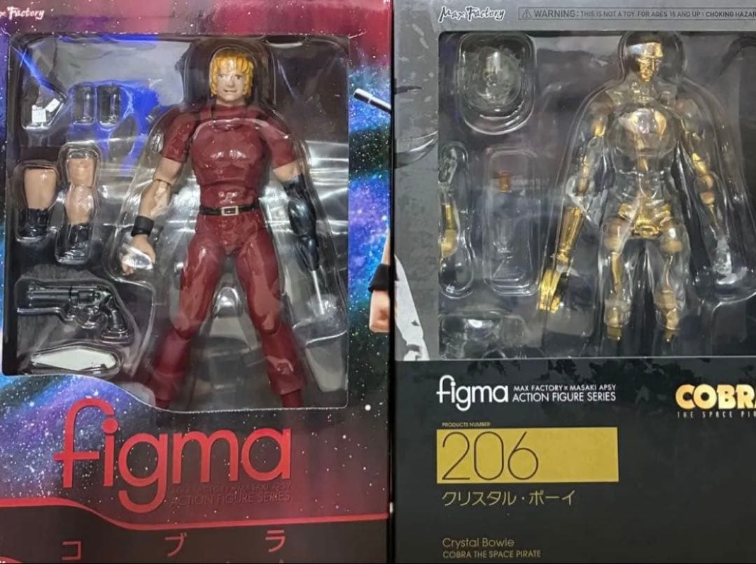 figma コブラ 、クリスタルボーイ 2体セット 開封品 - メルカリ
