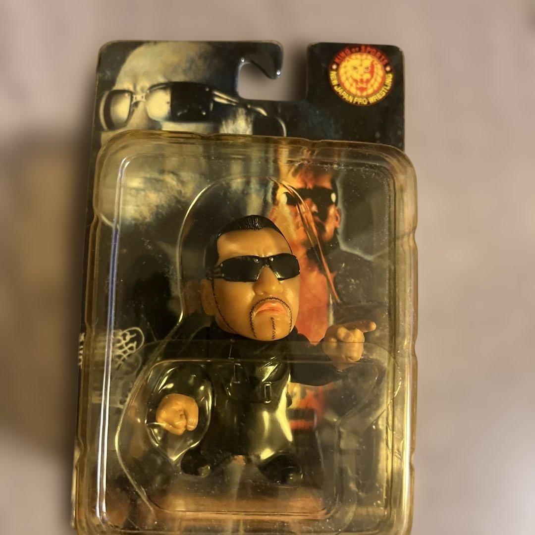 新日本 プロレス 蝶野正洋 hao フィギュア 黒 シルバー セット激レア