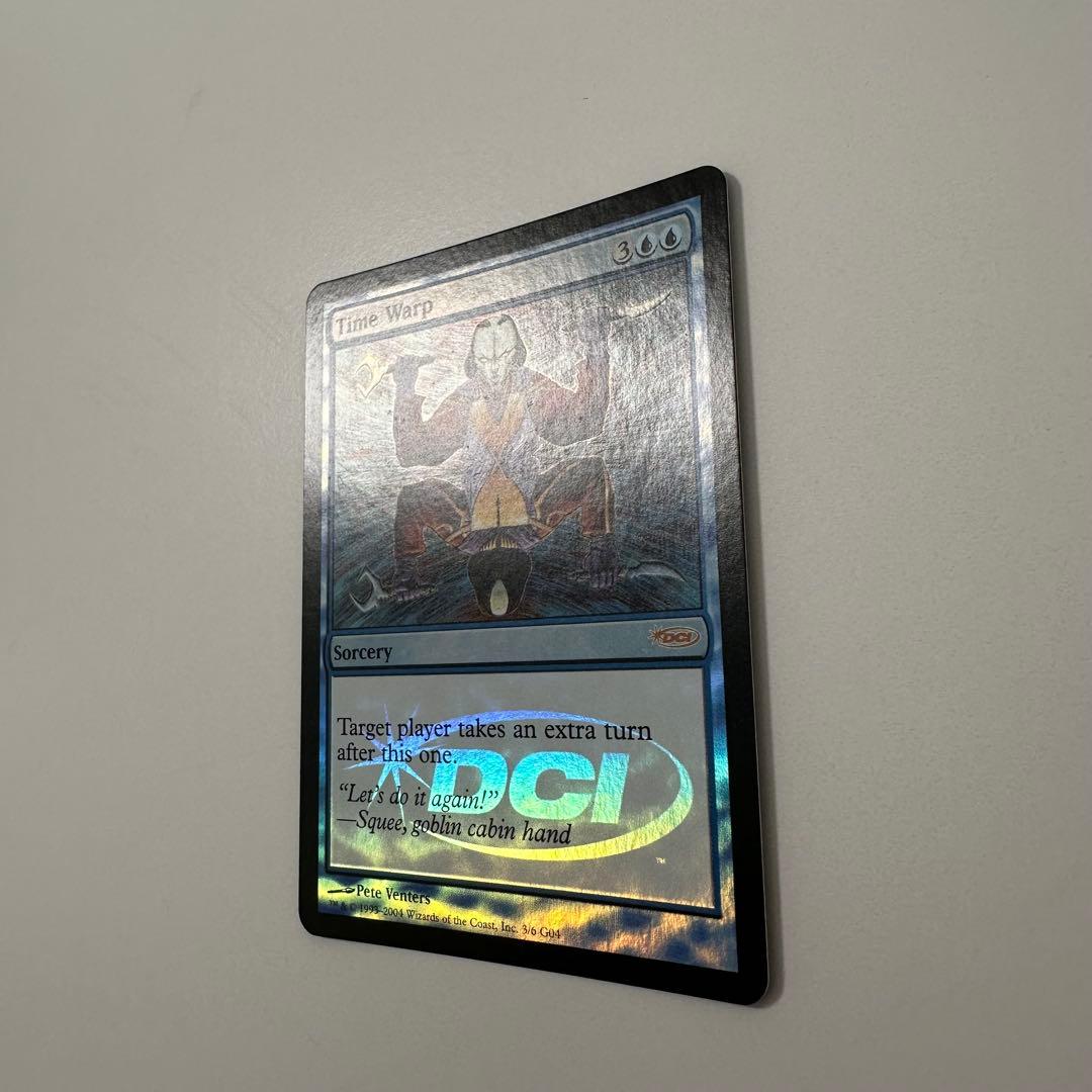 MTG/時間のねじれ/Time Warp/ジャッジ褒賞(DCIマーク)Foil