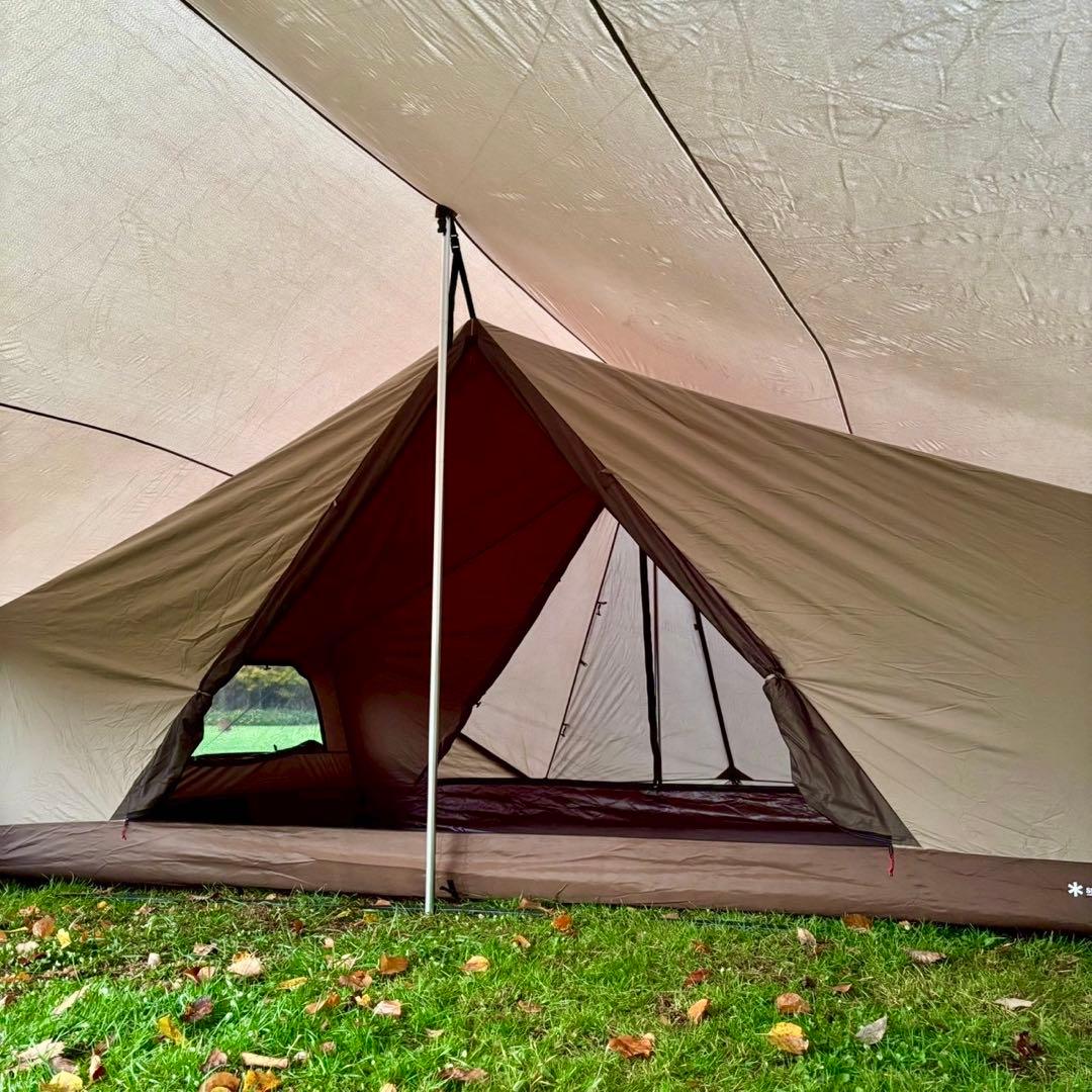 美品 レア 希少 スノーピンク グランベルクL 付属品は新品 大型幕