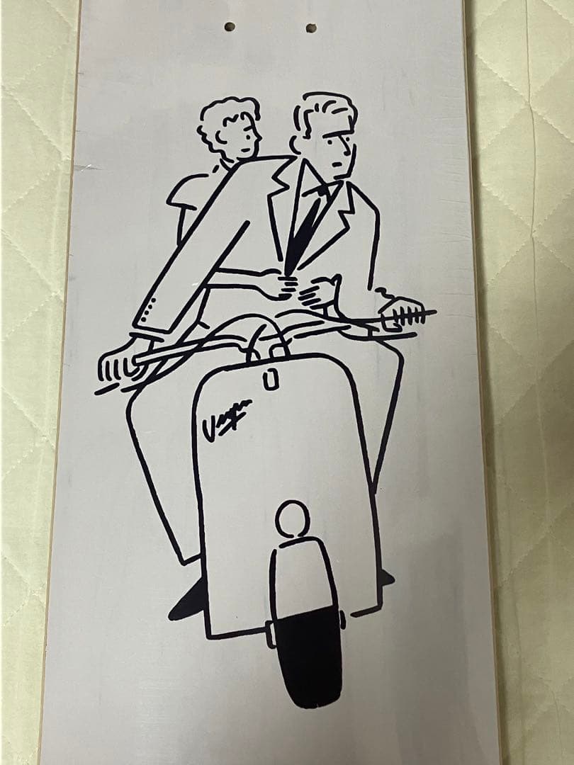 yu nagaba 長場雄 スケートボード デッキ スケボー ローマの休日